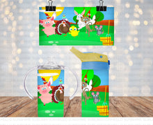 Load image into Gallery viewer, Farm Kid&#39;s Tumbler/Sippy Cup
