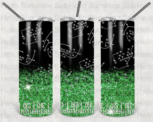 Football Field Tumbler