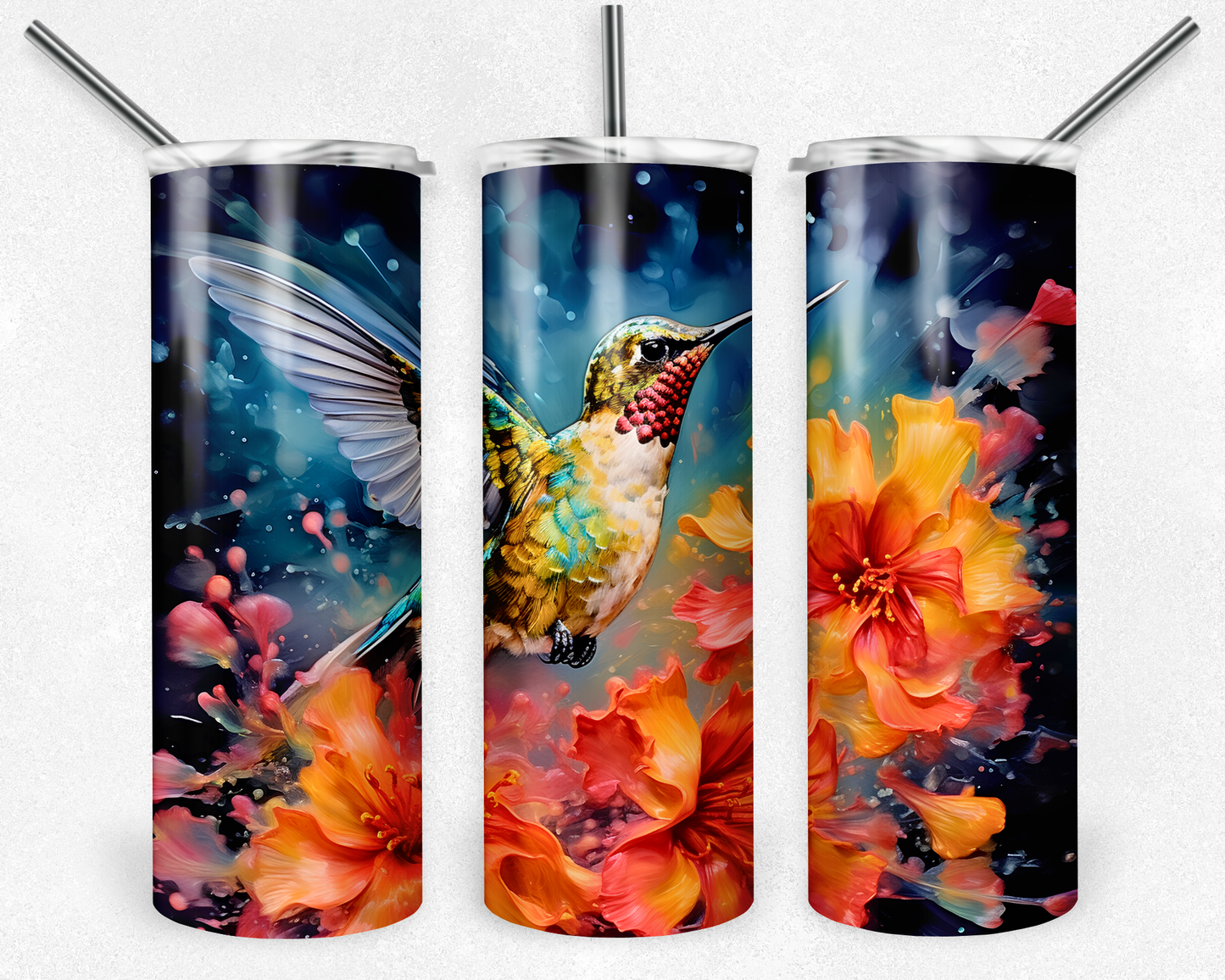 Flying Hummingbird Tumbler