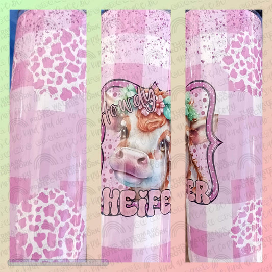 Howdy Heifer Tumbler