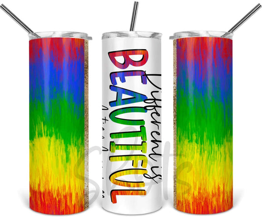 Different Is Beautiful Tumbler
