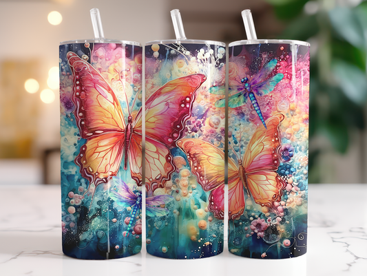 Ink ButterflyTumbler