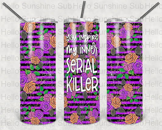 Inner Serial Killer Tumbler Print