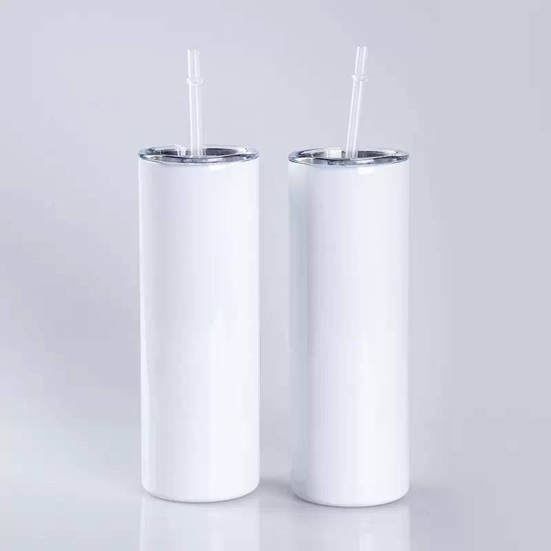 20 oz Blank Skinny Sublimation Tumbler