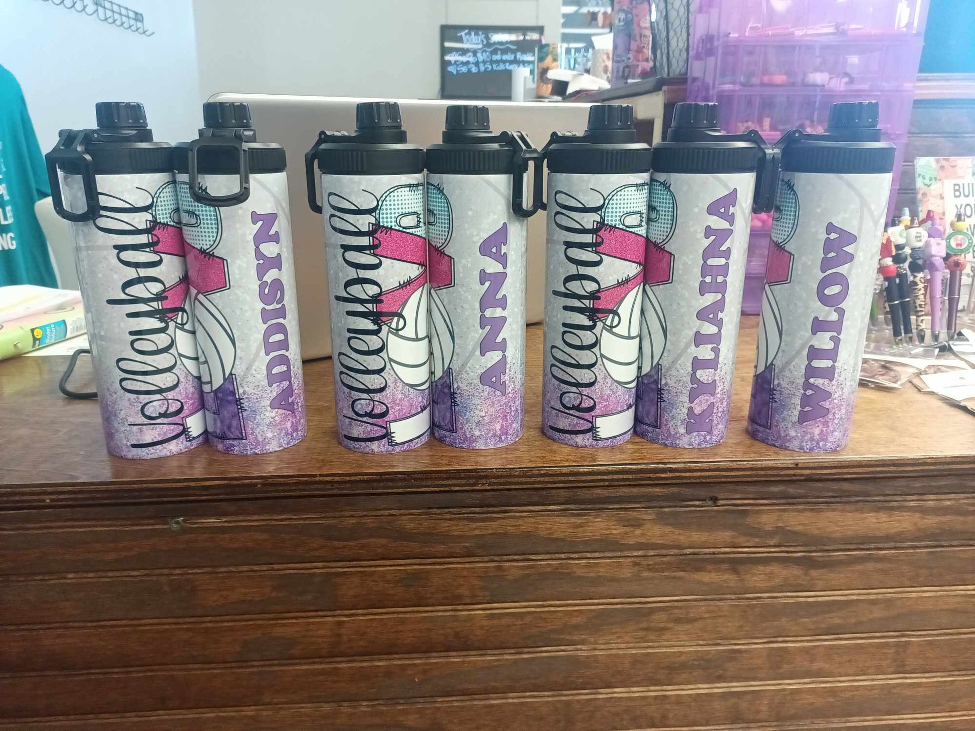 Love Volleyball Tumbler
