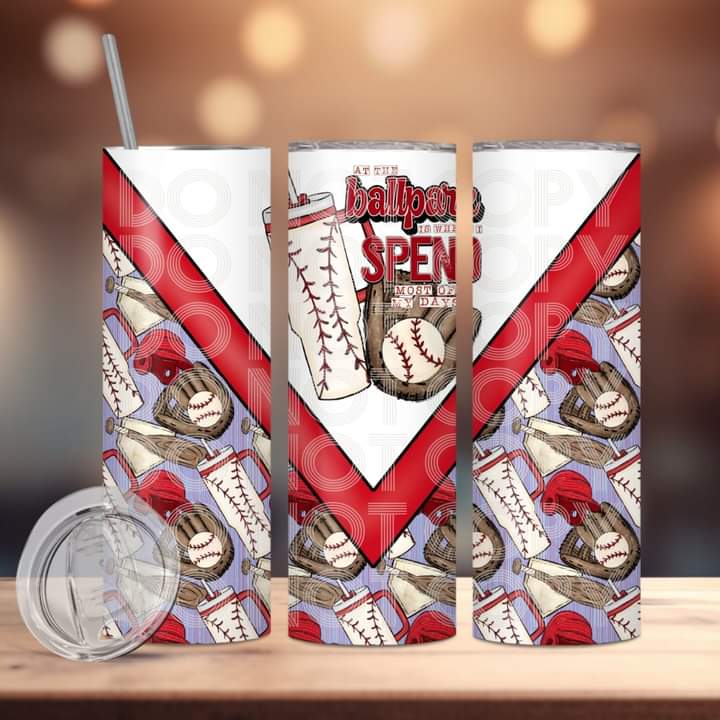 At the Ballpark Tumbler