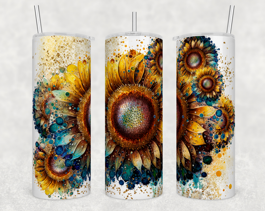 Sunflower Ink Tumbler