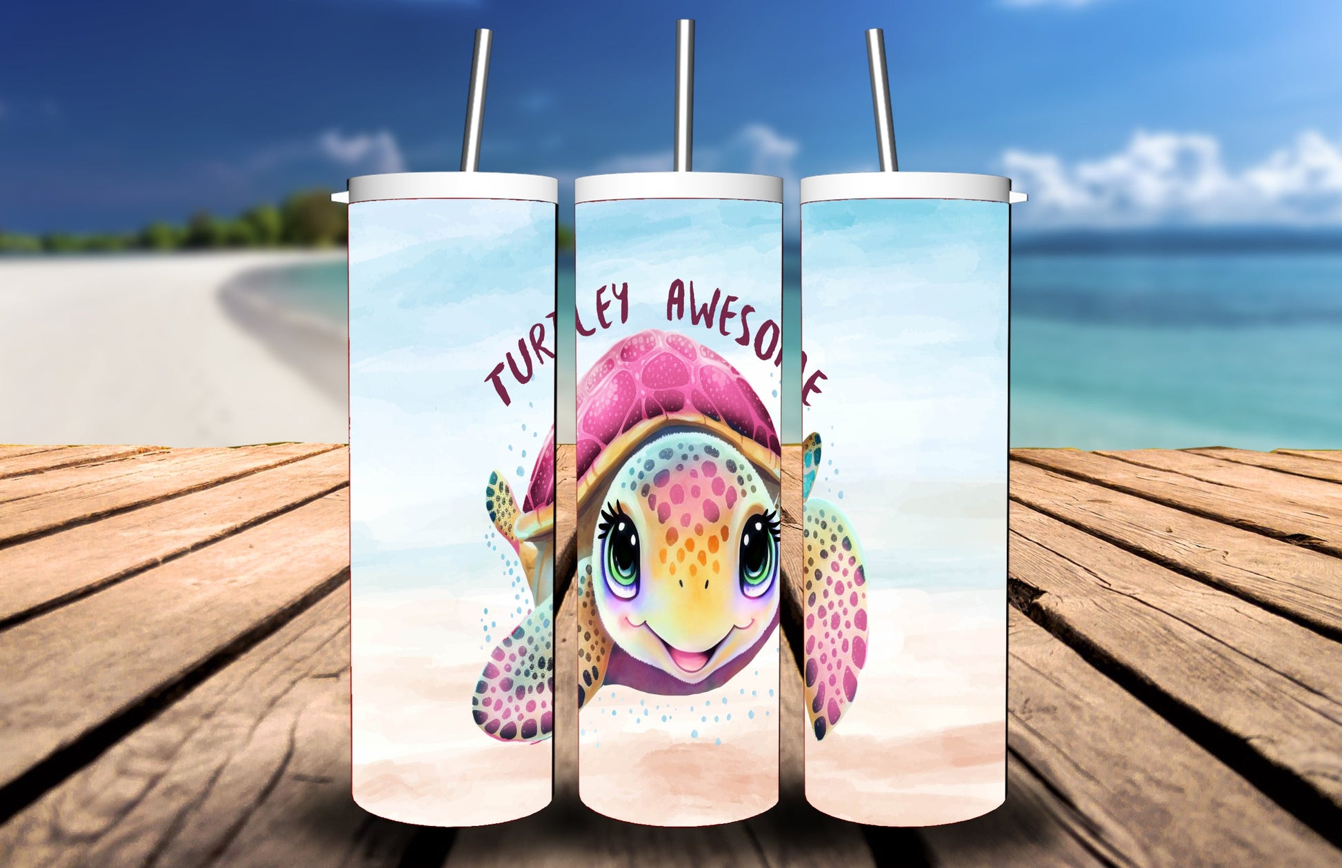 Turtley Awesome Tumbler/Sippy Cup